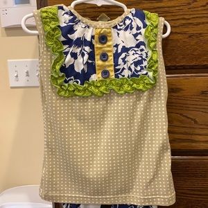 Persnickety size 4 shorts/size 5 shirt